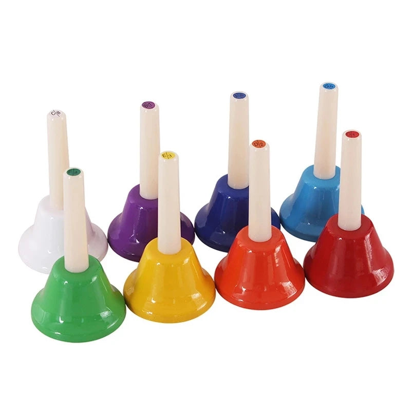 AtushiBalang 8-Note Metal Xylophone — Educational Percussion Musical Instrument