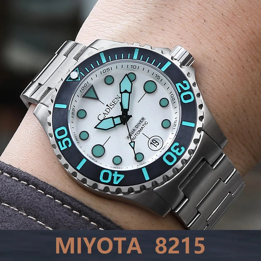 Cadisen Aqua Diver Automatic Watch — Luxury Mechanical Men's Timepiece