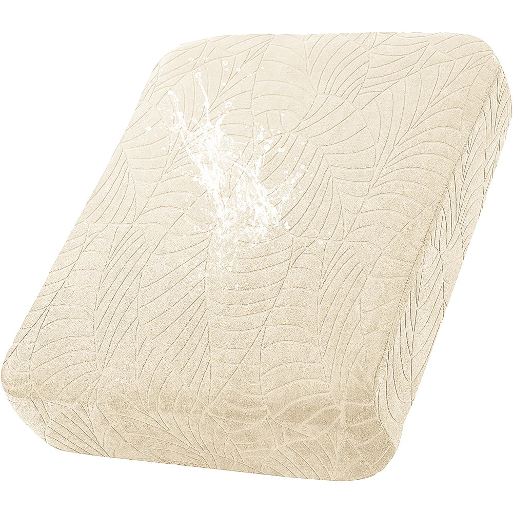 airldianer Jacquard Sofa Cushion Cover — Waterproof Stretch Protector