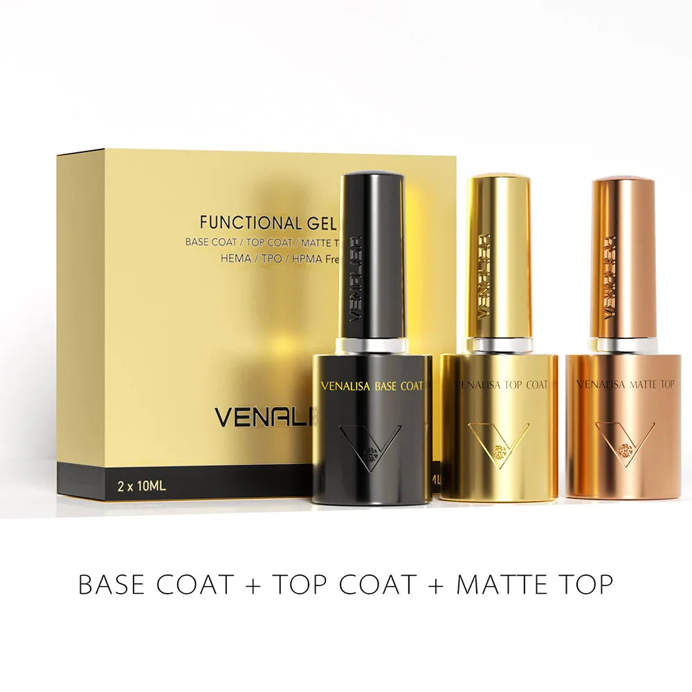 VENALISA Nail Gel Polish — HEMA/TPO Free Long Wear UV Gel