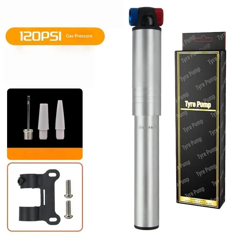 JULYHOT Portable Mini Air Pump — Compact Bicycle Inflator with Dual Nozzles