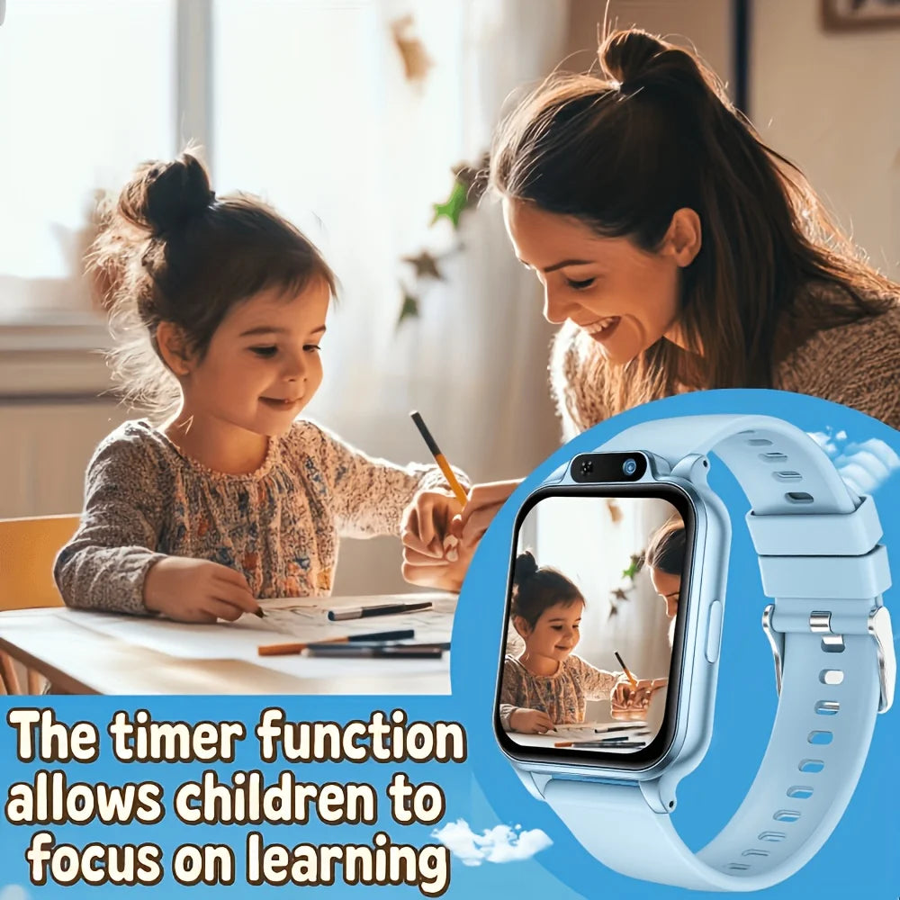 Smart Educational Touchscreen Watch — Multi-Function Digital Device for Teens