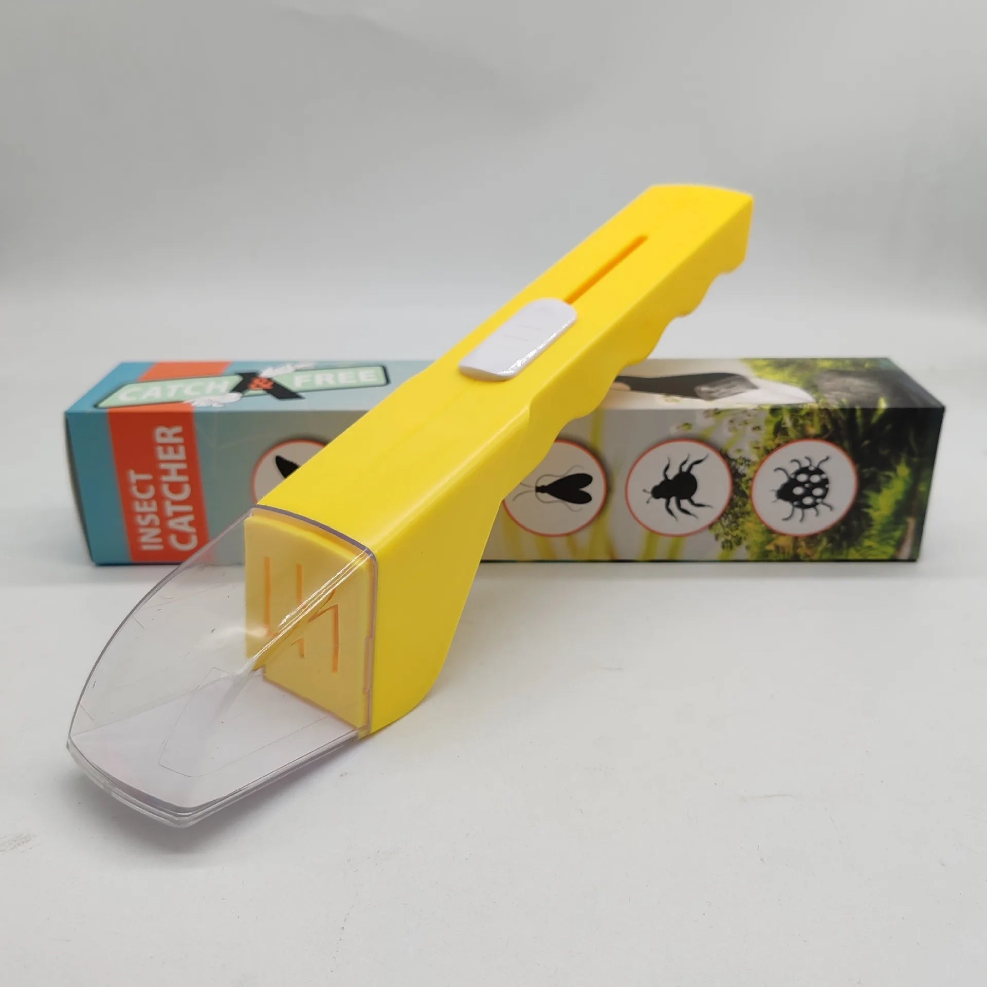 Handheld Insect Catcher — Humane Bug Trapping Tool for Home Use