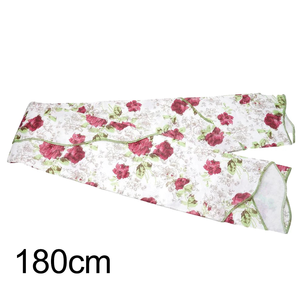 Round Floral PVC Tablecloth — Waterproof & Oilproof Dining Decor
