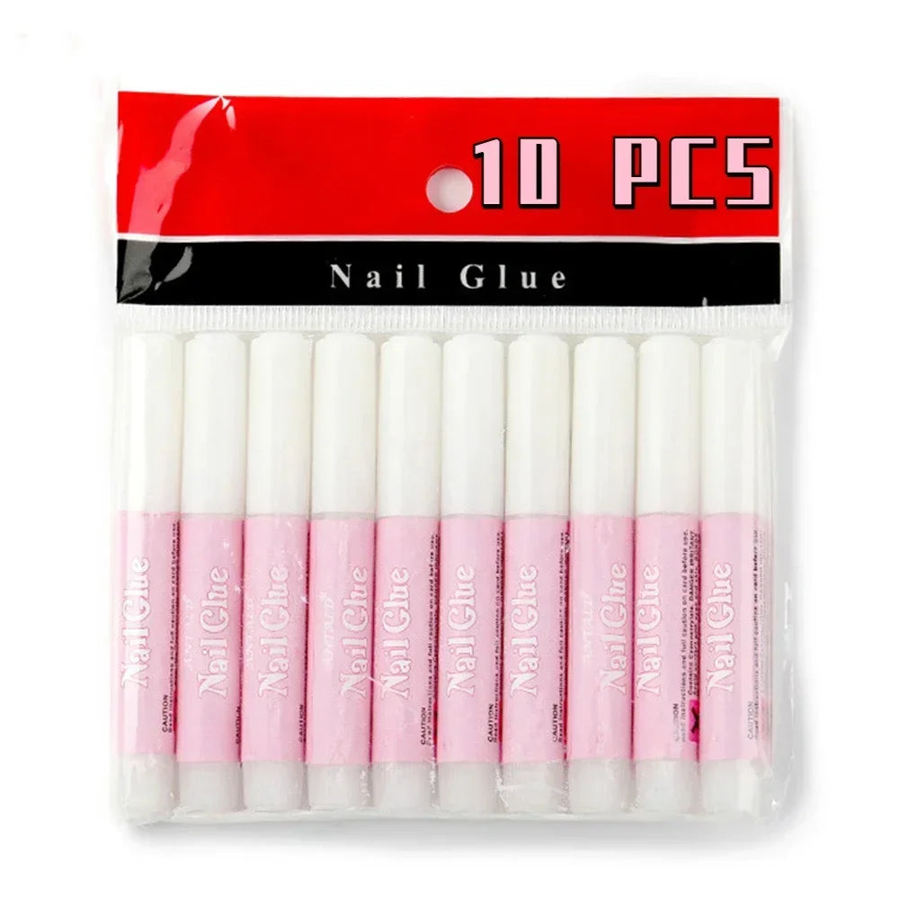 handaiyan Super Strong Nail Glue Set — Long Lasting Adhesion for False Nails
