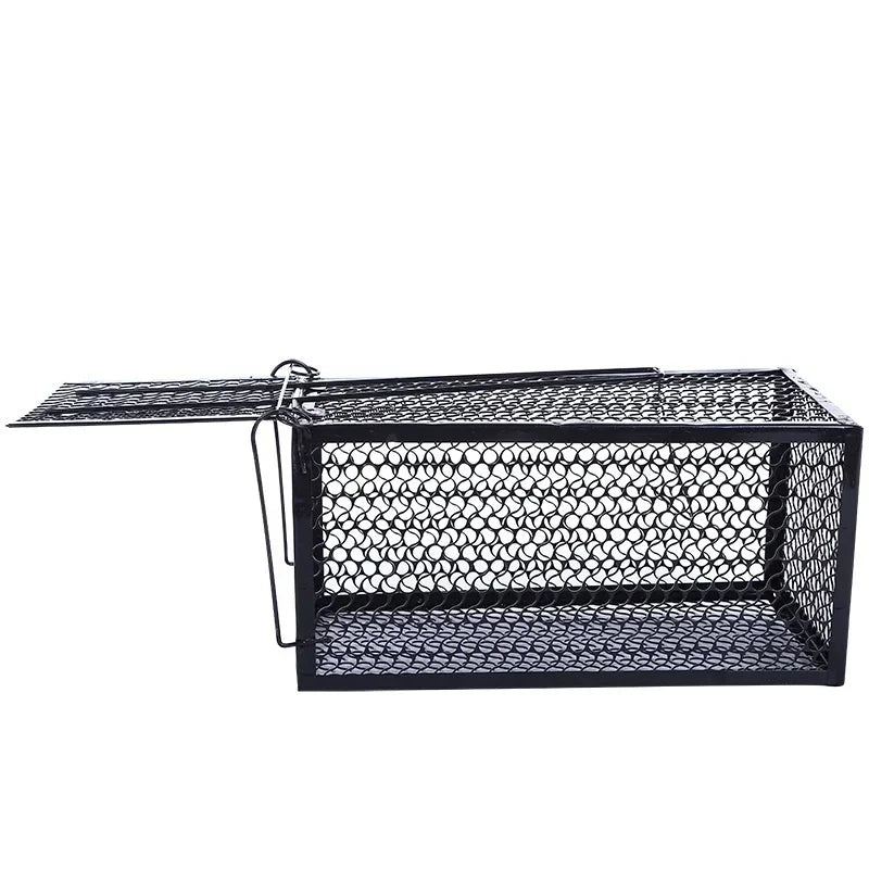 Self-Locking Metal Mouse Trap — Reusable Iron Pest Catcher for Indoor or Outdoor Use
