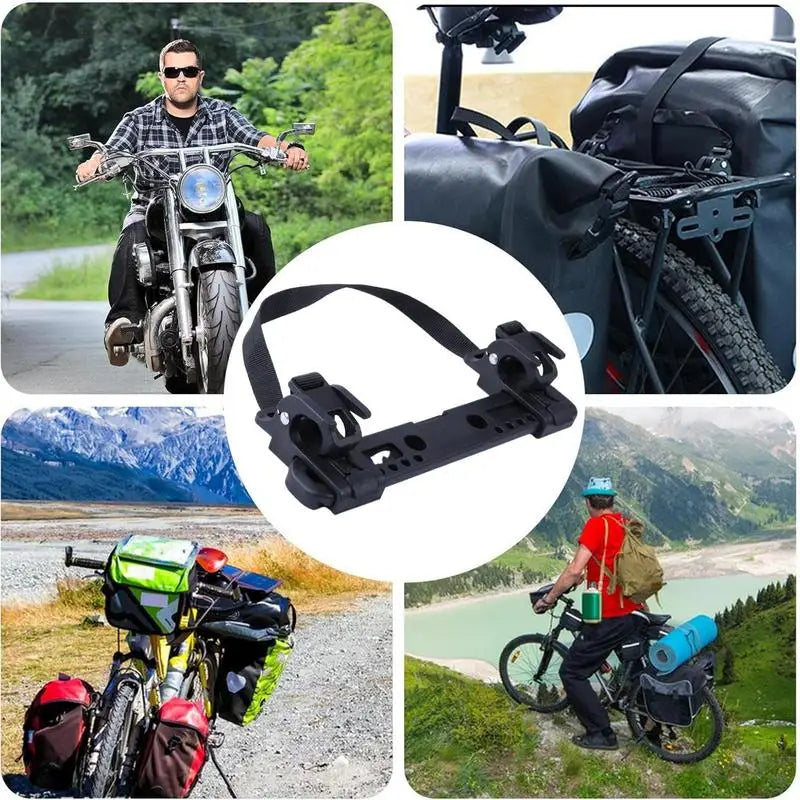 Motorcycle Luggage Straps — Heavy Duty Nylon Carrier Rope for Secure Travel