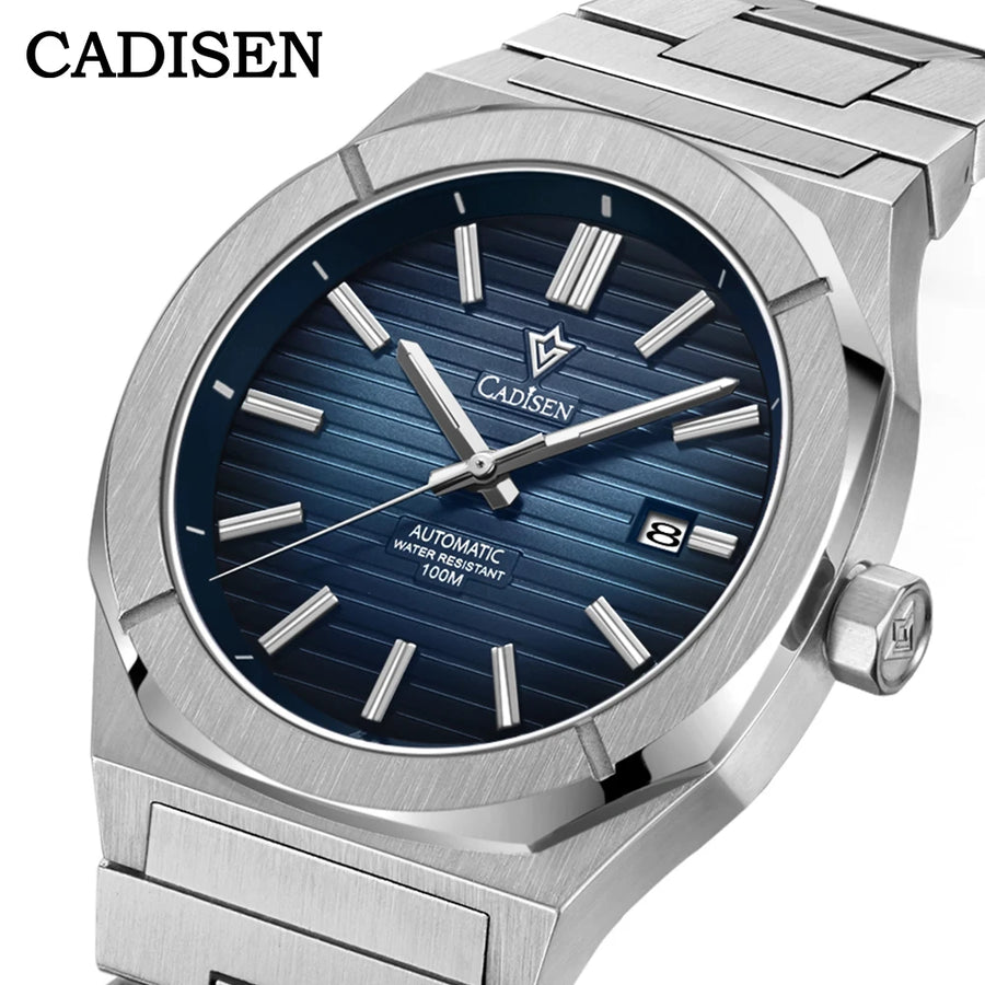 Cadisen Automatic Diver Watch — Retro Luxury Mechanical Timepiece