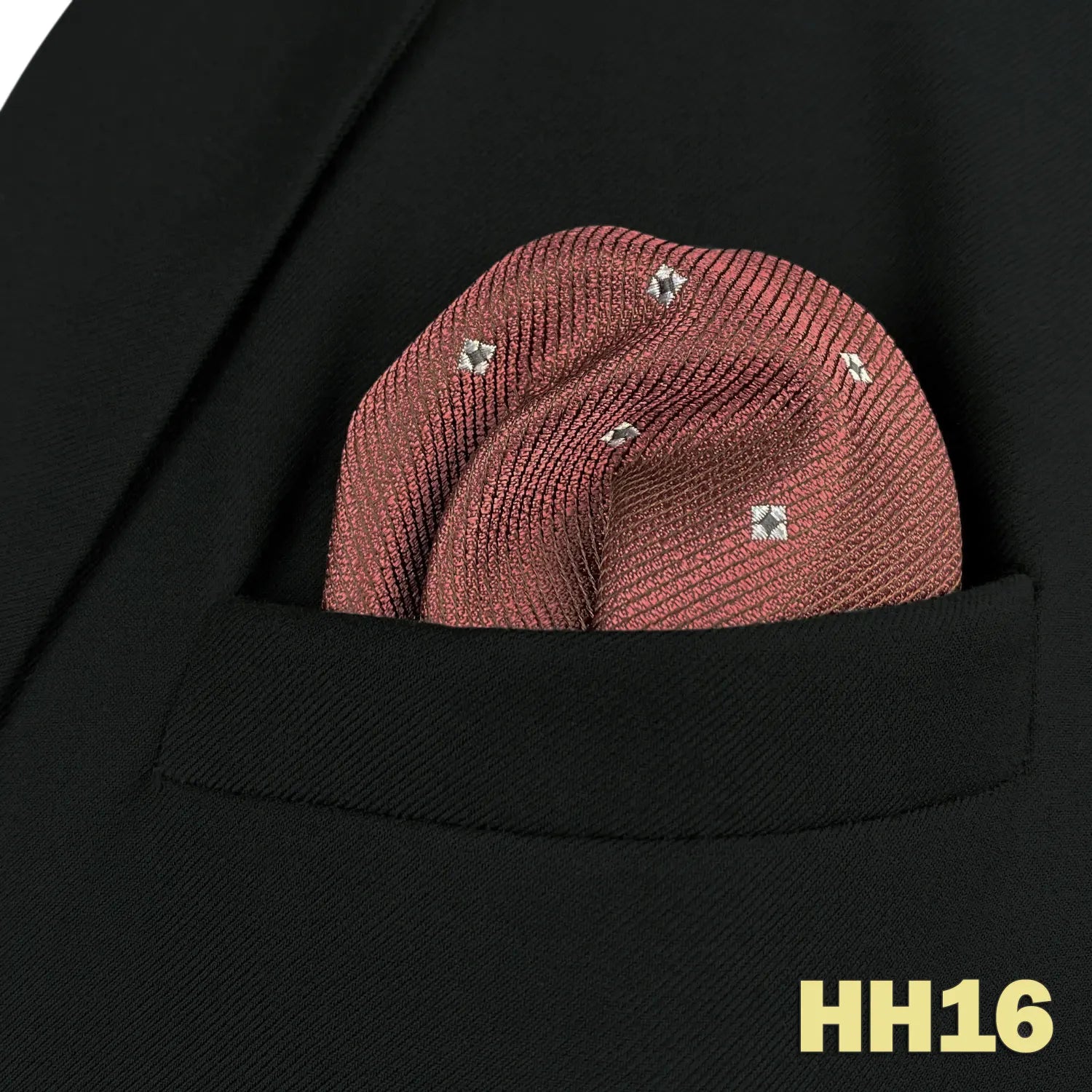 shlax&wing Men's Paisley Pocket Square — Elegant Microfiber Handkerchief for Suits