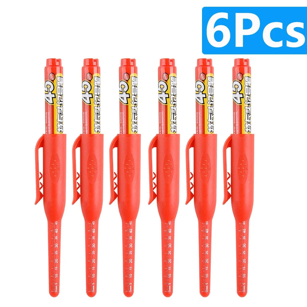 Long Nib Marker Pen — Waterproof For Woodworking