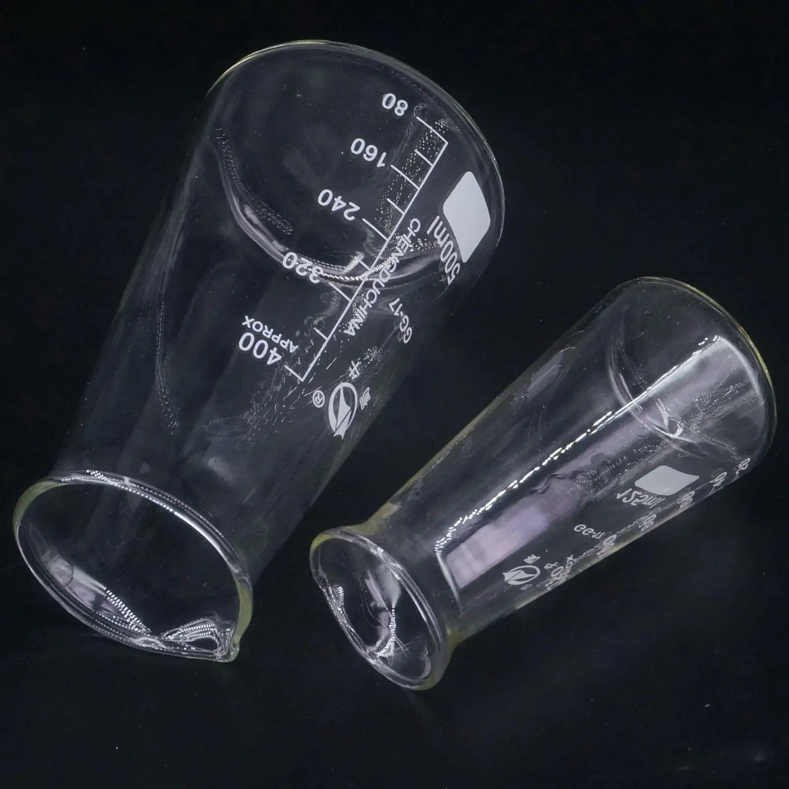 Borosilicate Glass Conical Beaker — Laboratory Grade Graduated Glassware