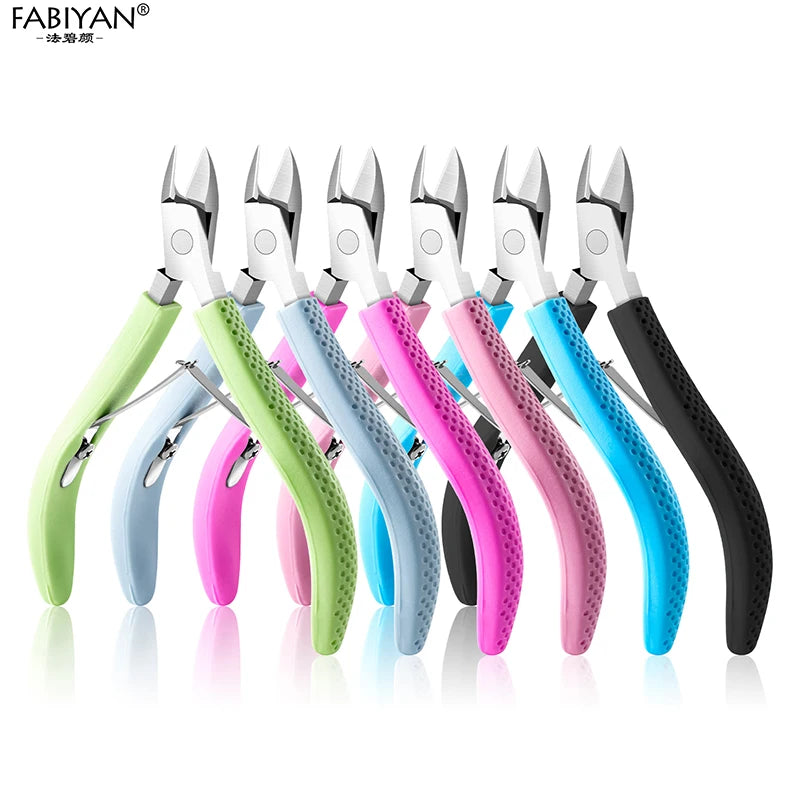 FABIYAN Cuticle Nipper — Professional Stainless Steel Nail Trimmer