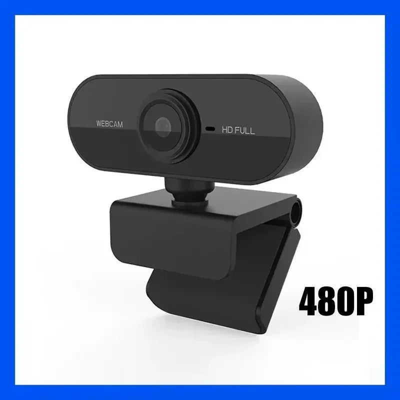 High Definition USB Webcam — Auto Focus Video Camera with Microphone