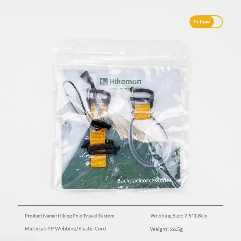 ZTBBAO Trekking Pole Carrier — Quick-Release Backpack Attachment Strap