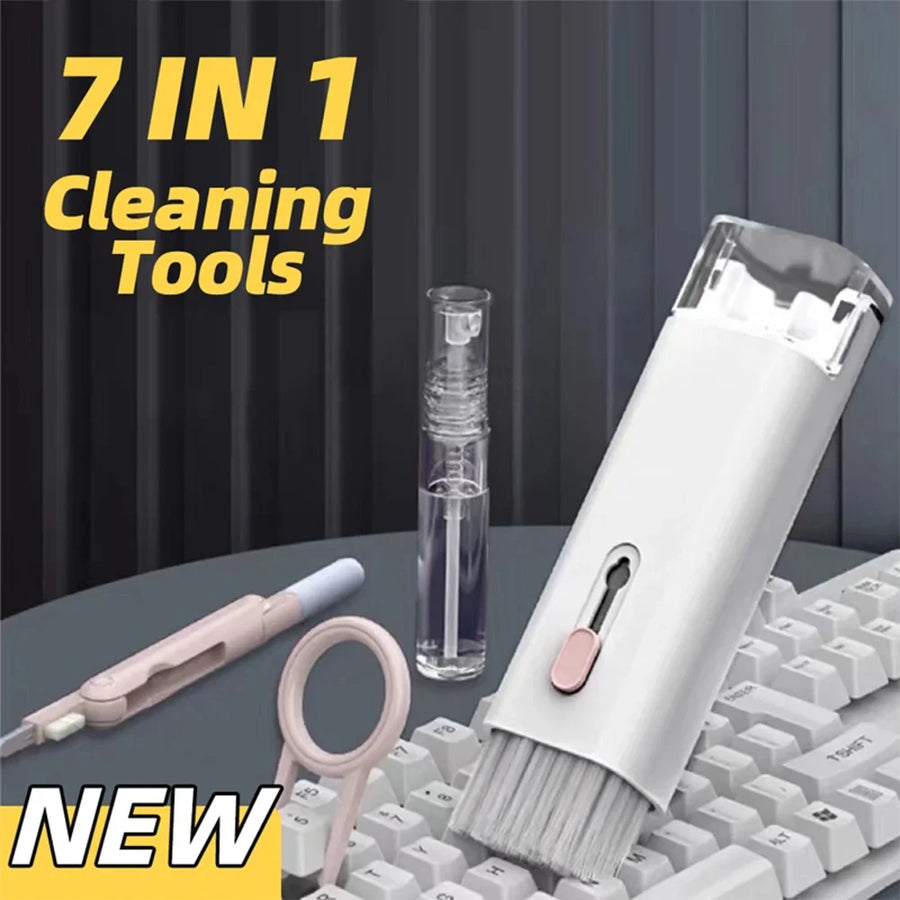 7-in-1 Multifunctional Cleaning Kit — Complete Tech Care for Laptops and Phones