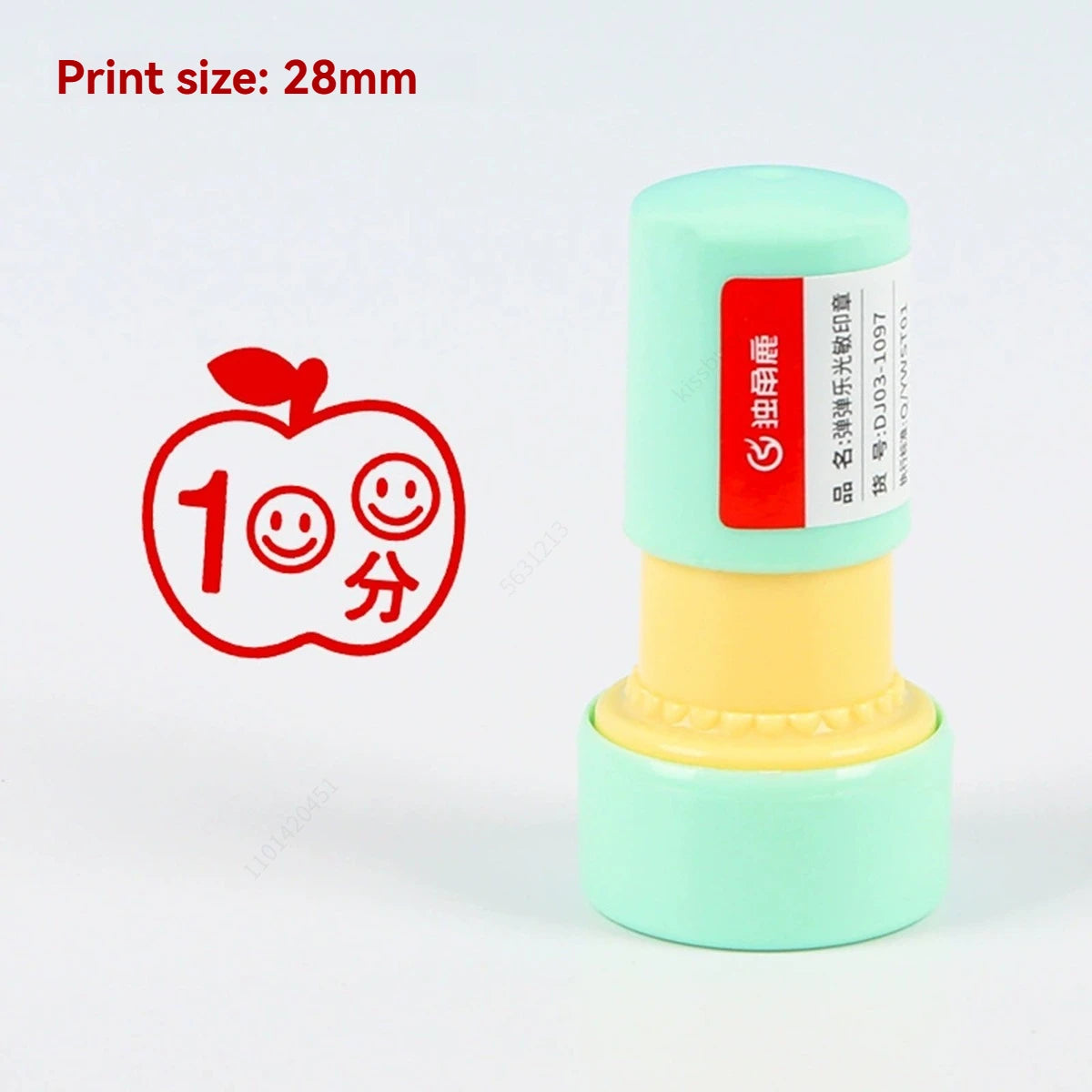 Self-Inking Teacher Stamp Set — Motivational Classroom Grading Tools