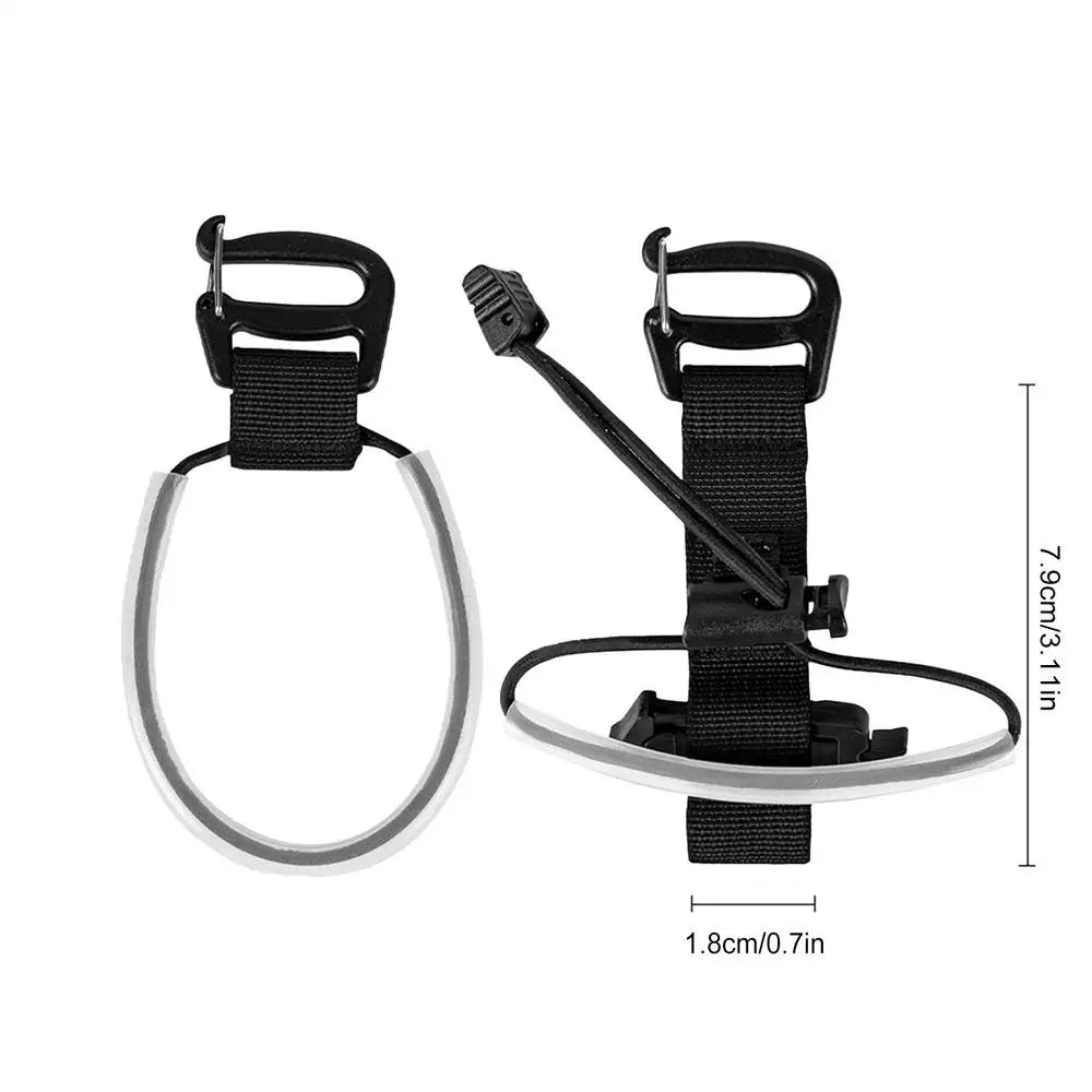 Backpack Walking Stick Holder — Hands-Free Trekking Pole Strap
