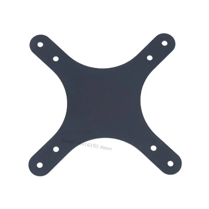 Portable Monitor Mounting Plate — Metal Stand Adapter with Rounded Corners