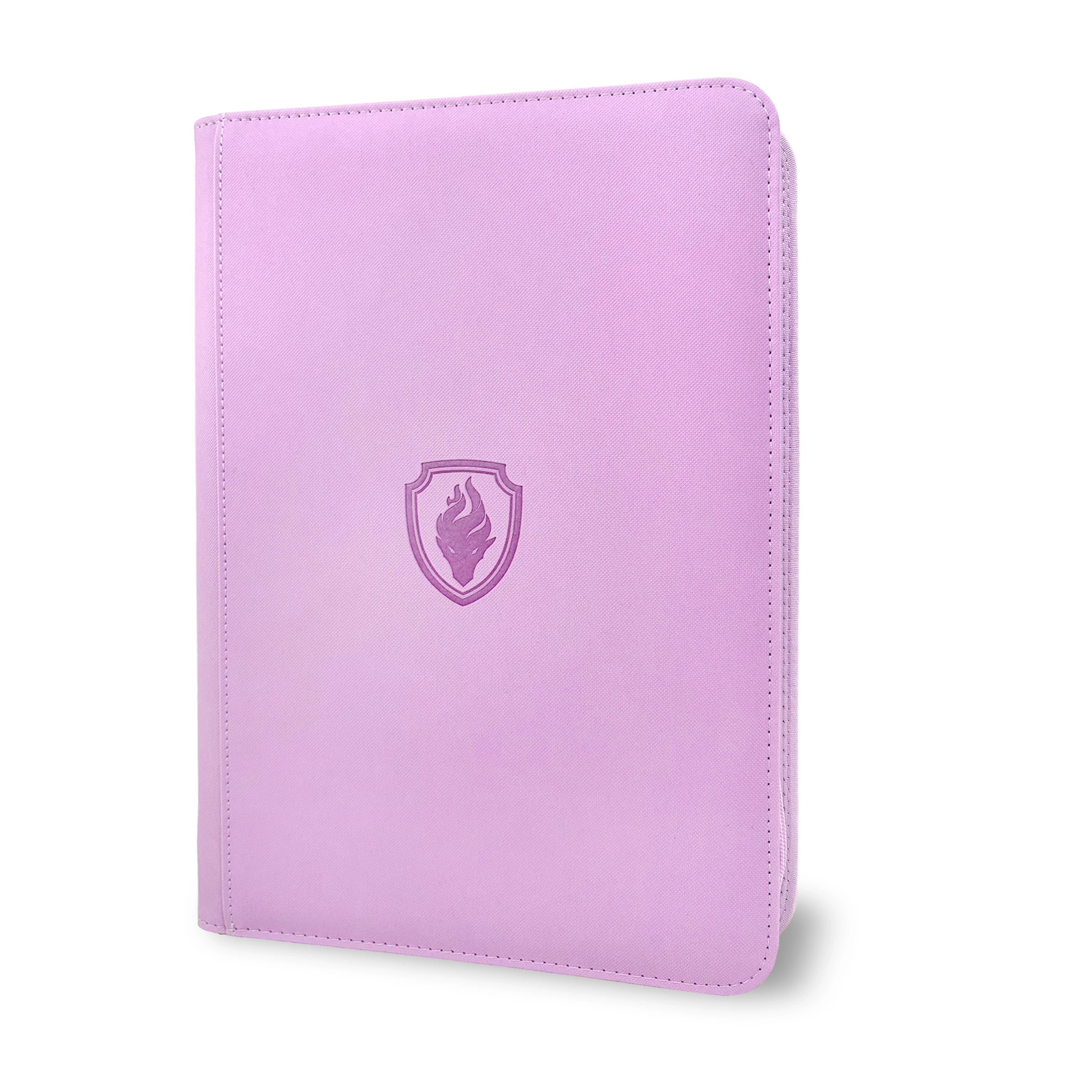 9-Pocket Zipper Card Binder — Premium PU Leather Trading Card Holder
