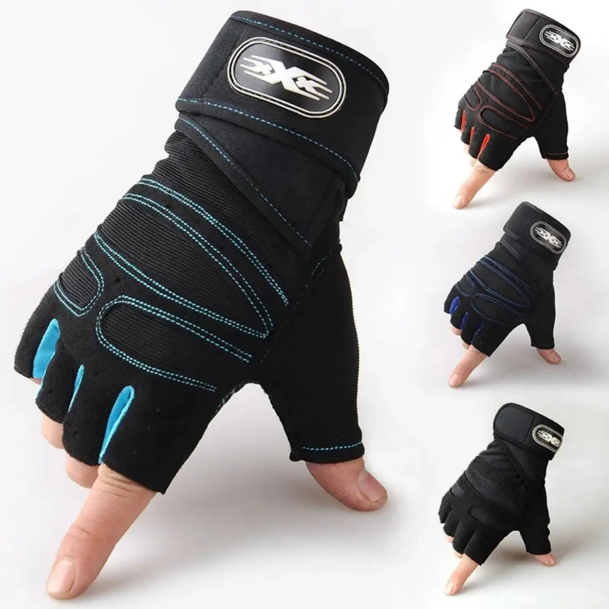 Fitness Weight Lifting Gloves — Wrist Support & Palm Protection