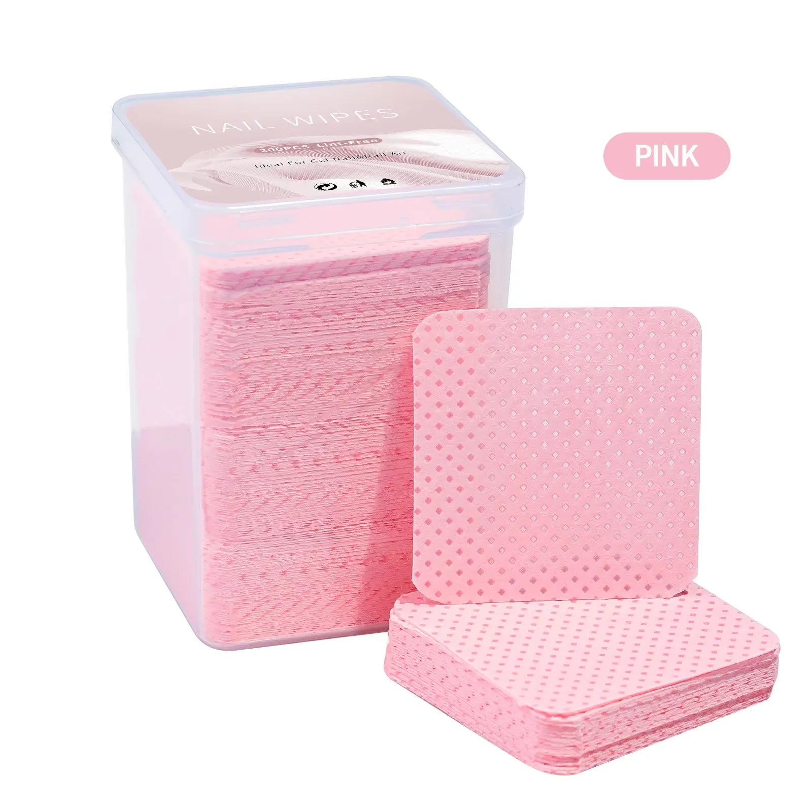 Misscheering Lint-Free Nail Wipes — Professional Gel Polish Remover Pads