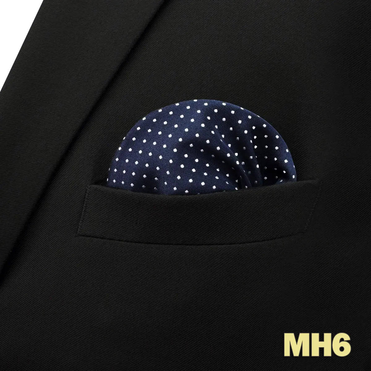 shlax&wing Men's Paisley Pocket Square — Elegant Microfiber Handkerchief for Suits