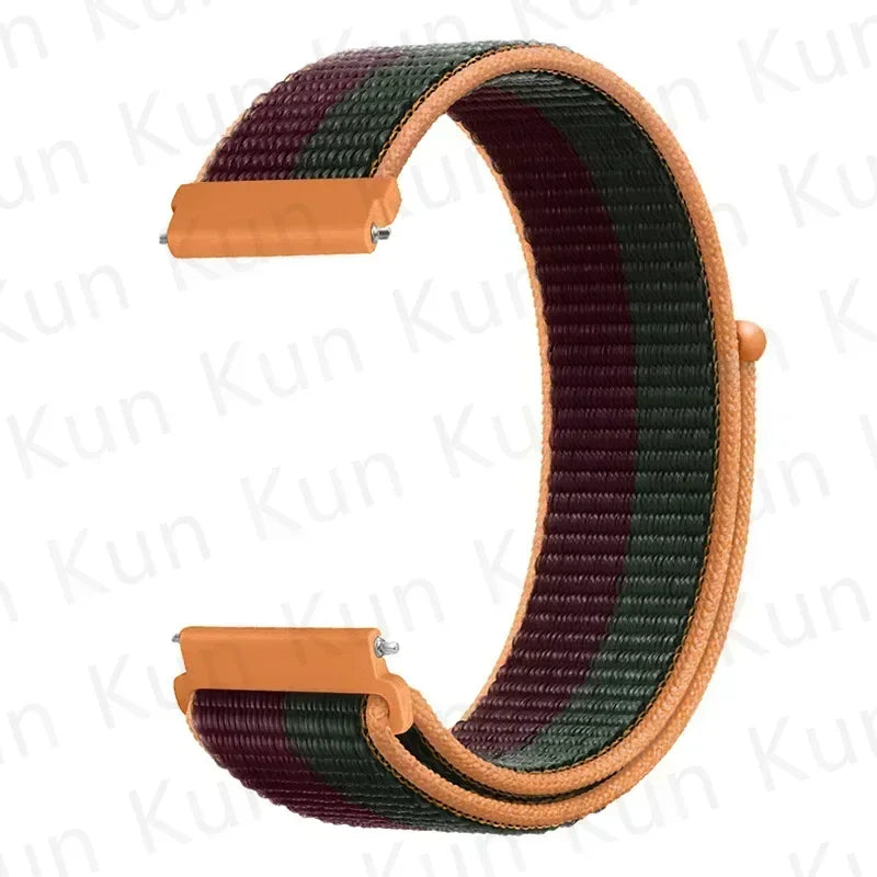 Nylon Watch Strap — Adjustable Band