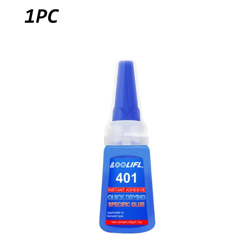 LOOLIFL Super Strong Nail Glue — Quick-Drying Instant Adhesive for DIY Manicures