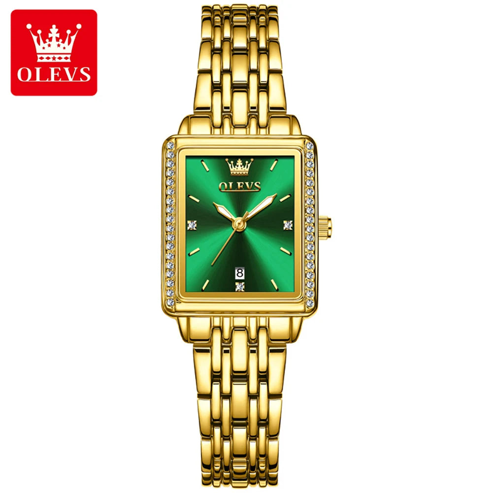 OLEVS 9995 Elegant Quartz Watch — Luxury Waterproof Ladies Wristwatch