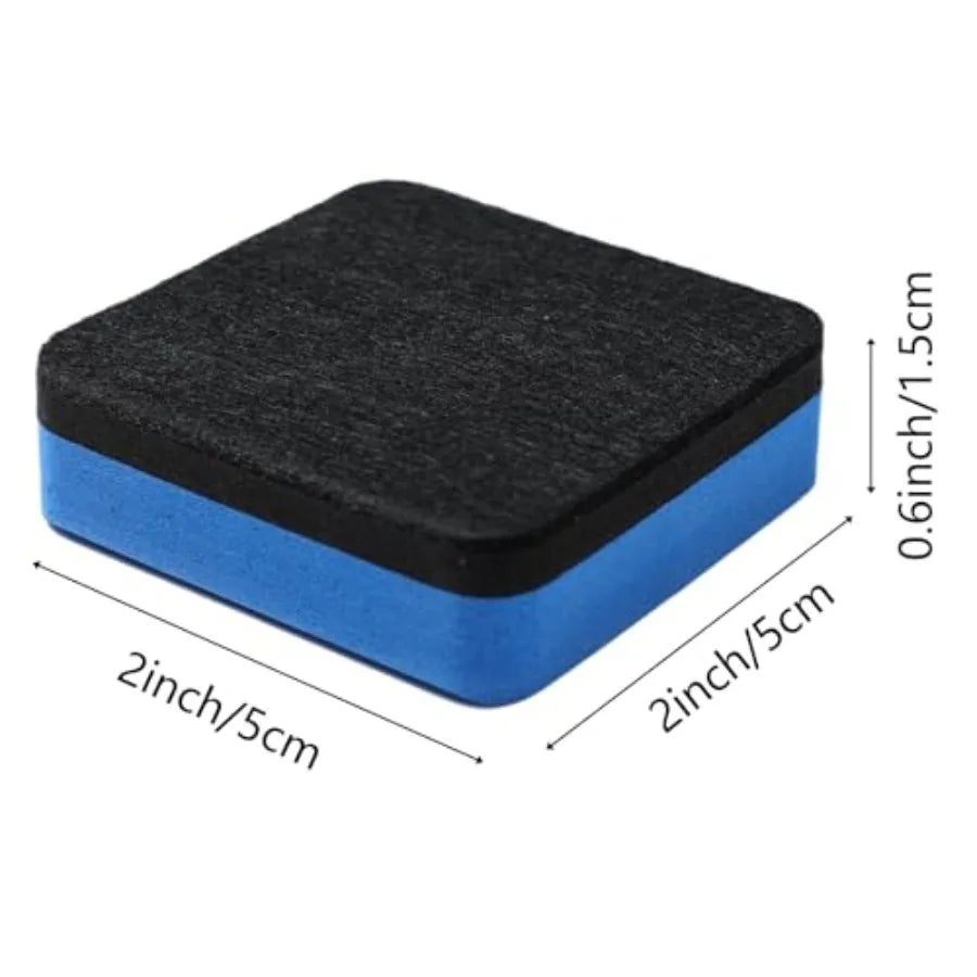 Magnetic Whiteboard Dry Erase Erasers — Multi-Color Set for Office and Classroom