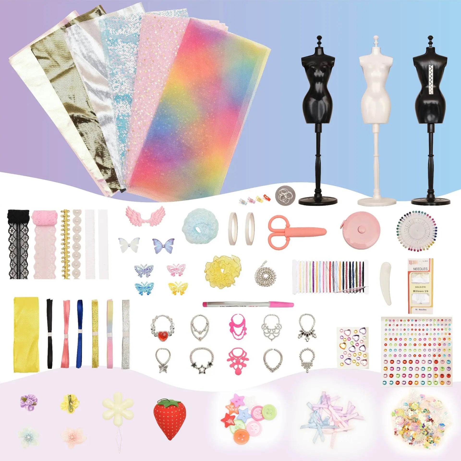 DIY Doll Clothes Craft Kit — Creative Handmade Fashion Set for Kids