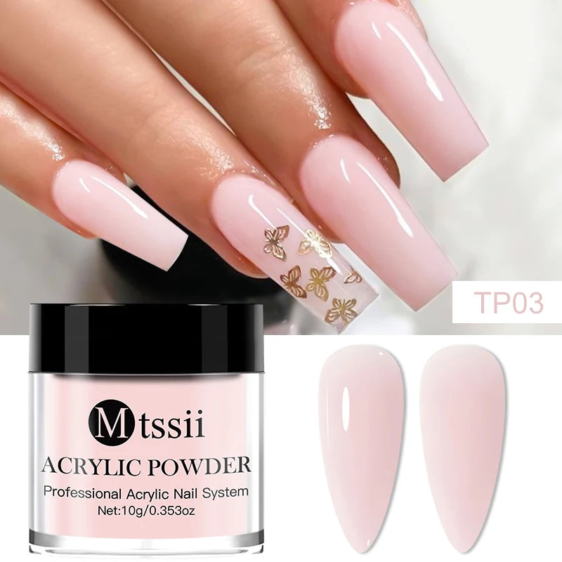Mtssii Acrylic Nail Powder — Professional Extension & Manicure Kit