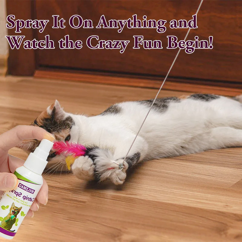 Catnip Behavior Spray — Playful Stimulant & Stress Relief Mist