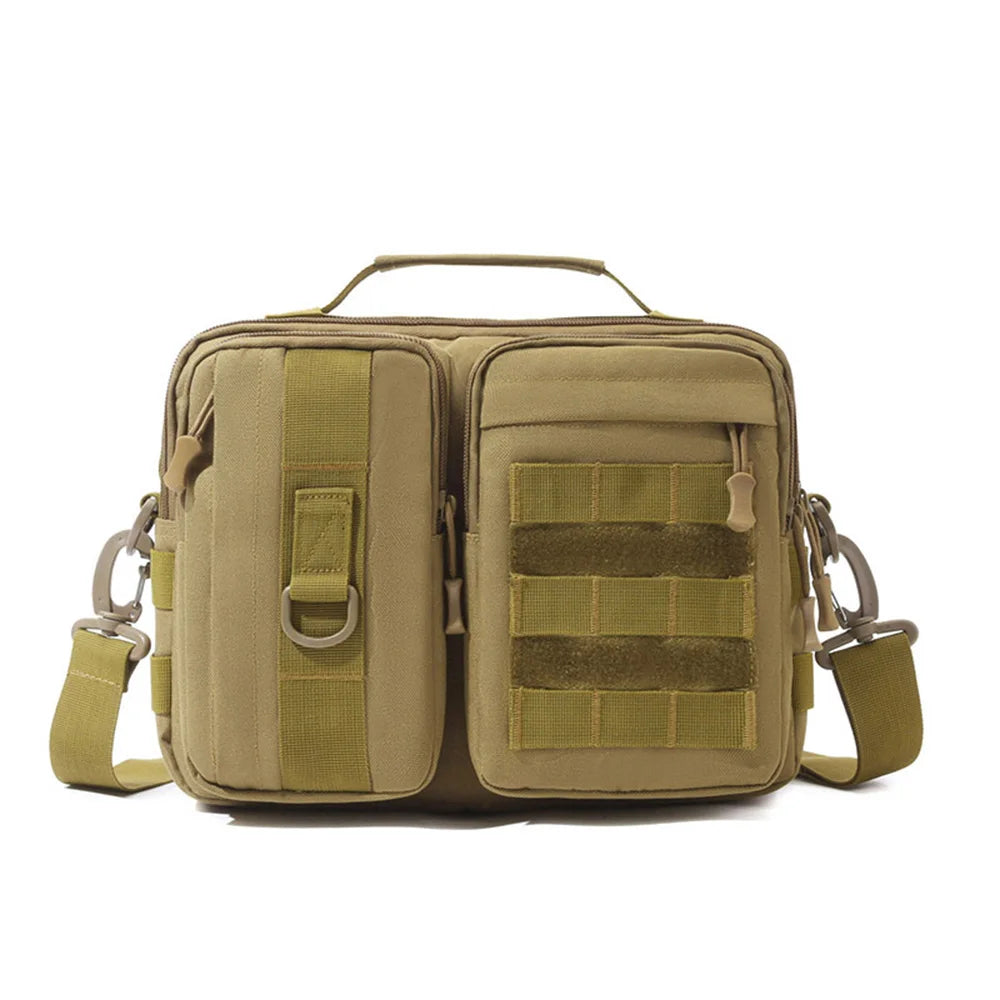 Tactical Shoulder Sling Bag — Durable Nylon Crossbody for Outdoor Adventures