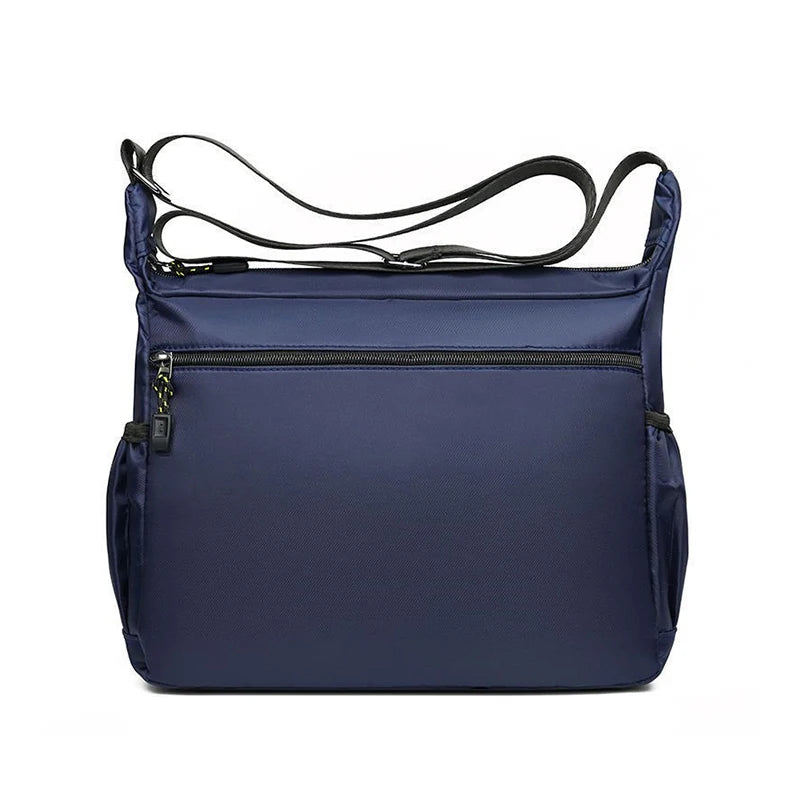 Men's Business Crossbody Bag — Multi-Pocket Professional Shoulder Bag