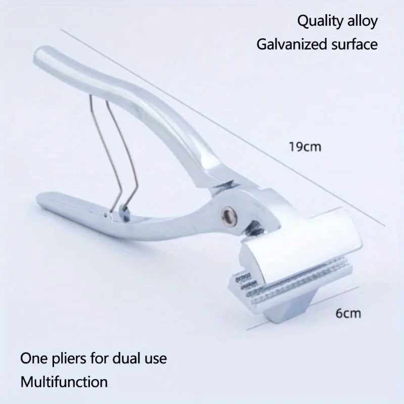 Canvas Stretching Pliers — Heavy Duty Zinc Alloy Tool for Oil Painting