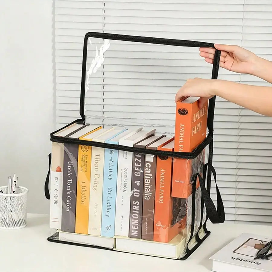 Clear PVC Storage Bags — Multifunctional Foldable Closet Organizers