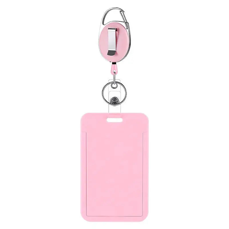 eelhoe Retractable Badge Holder — Durable ID Card Sleeve with Lanyard