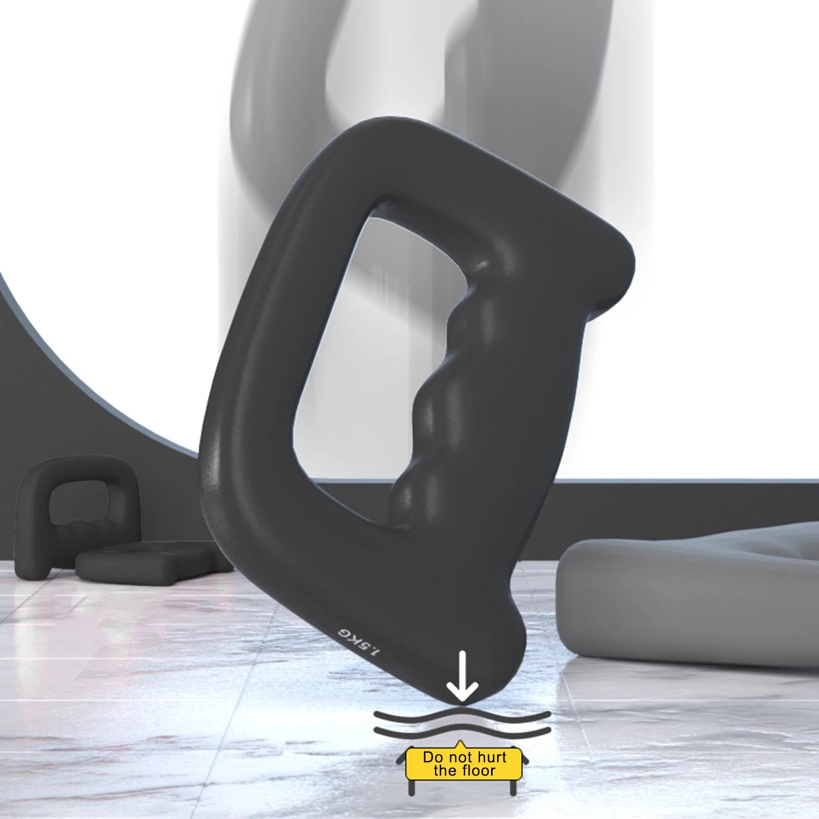 Ergonomic Hand Shaped Dumbbells — Versatile Strength Training Weights