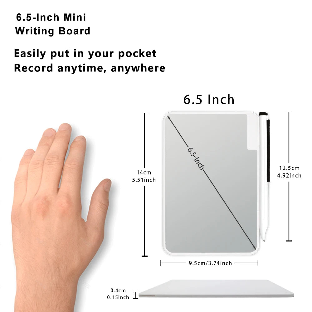 RSP Portable Magnetic Whiteboard — Reusable Sketchpad for Office and Students