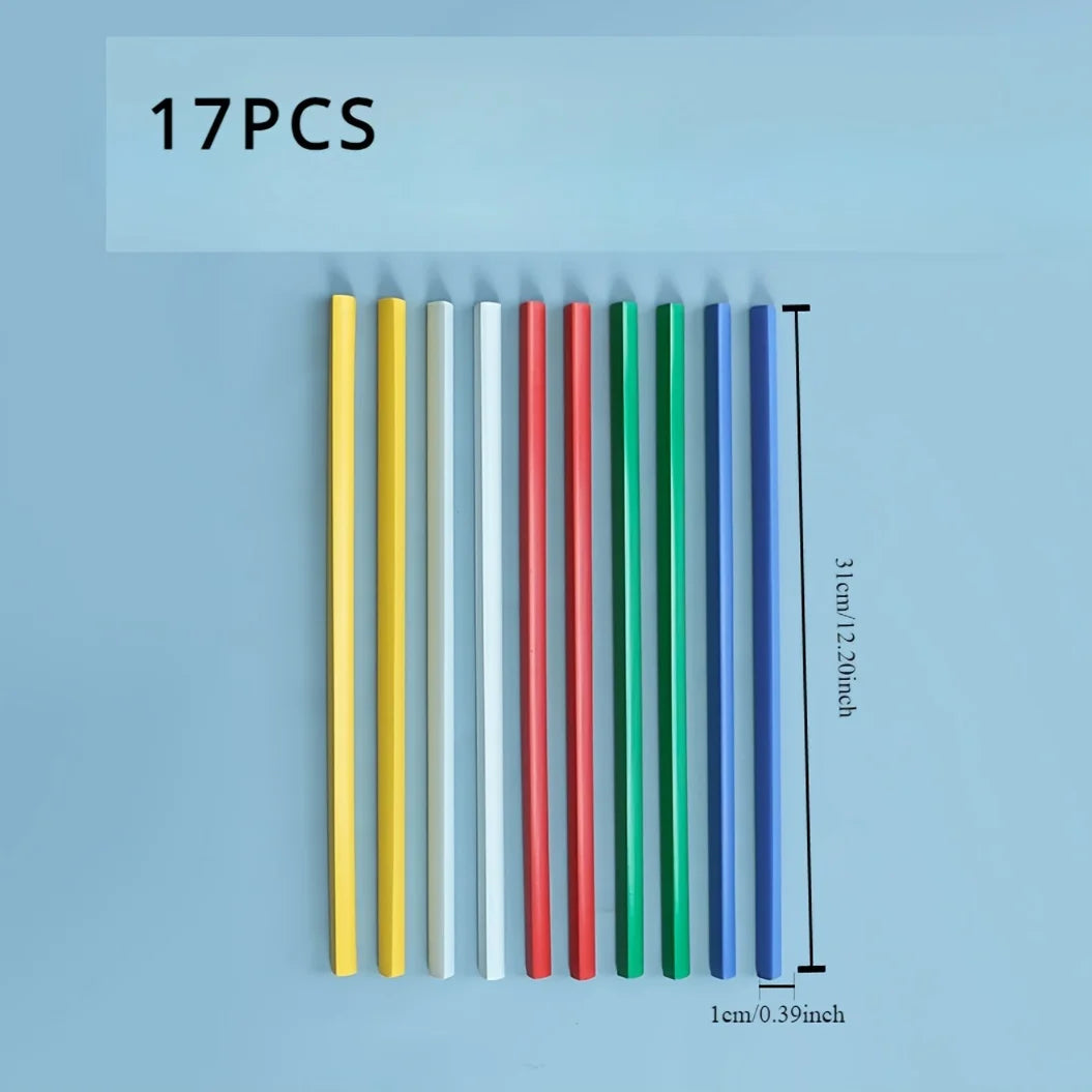 A4 File Pull-Bar Clips — Colorful Lever Binders for Reports