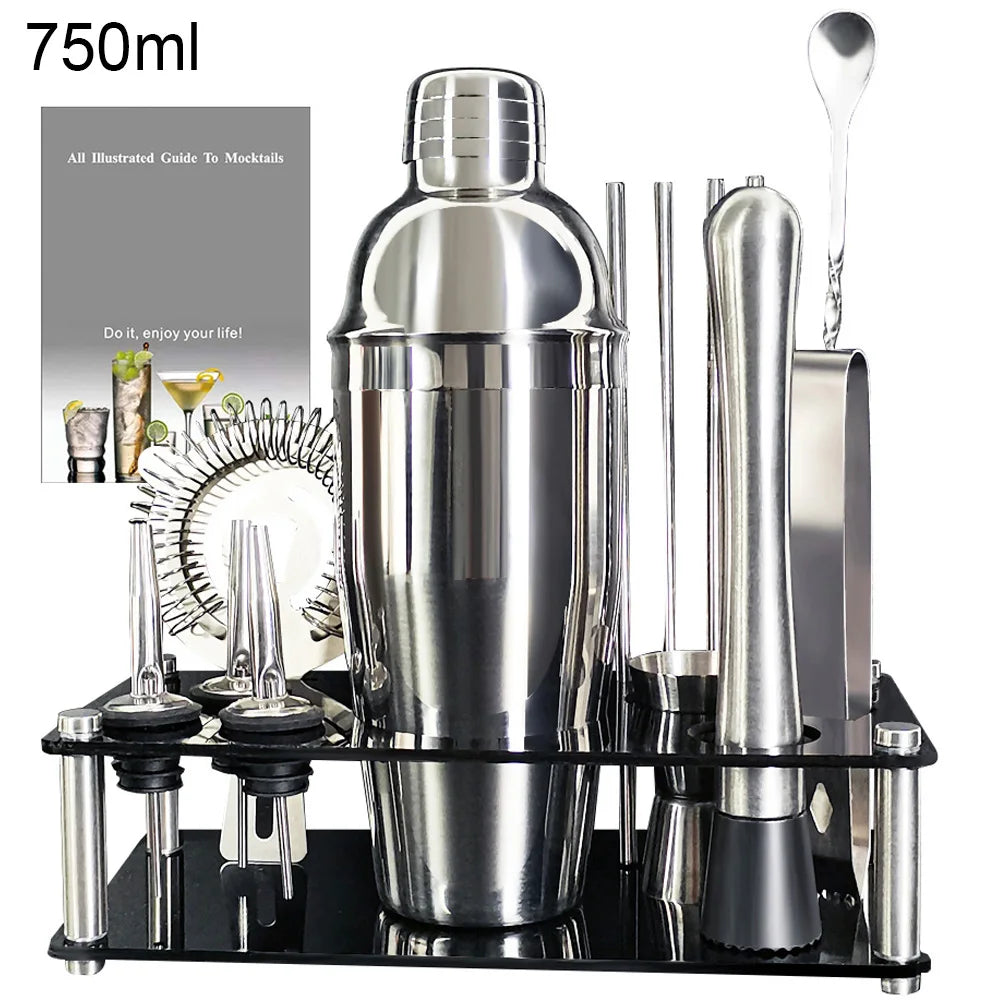 XINGZHAOHOME Professional Cocktail Shaker Set — Complete Bartender Tool Kit