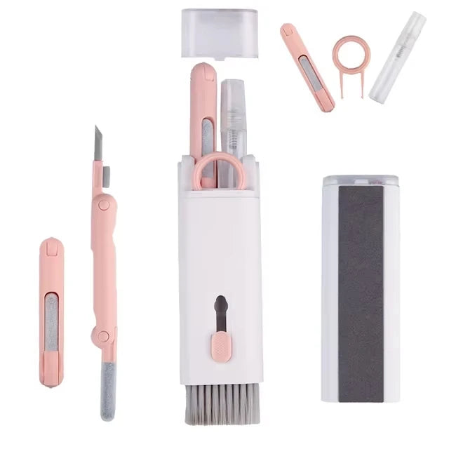 7-in-1 Computer Keyboard Cleaning Kit — Comprehensive Electronics Care Set