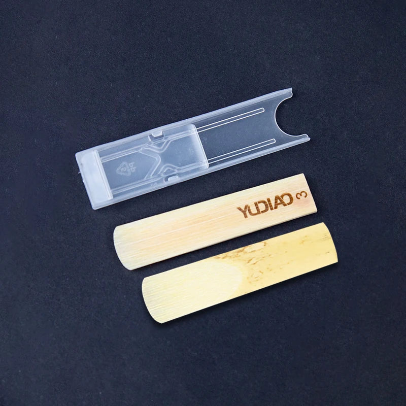 Saxophone Reeds — Natural Air-Dried Wood for Alto, Tenor, and Soprano