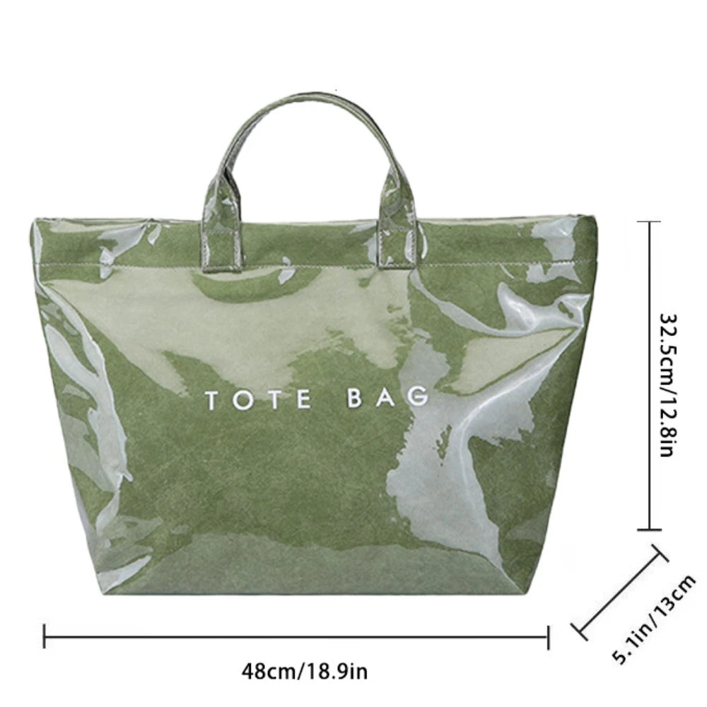 dawndesslo Women's Large Capacity Tote Bag — Simple Urban Shoulder Bag