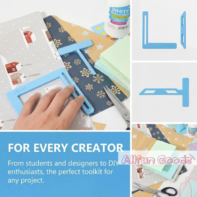 6-Piece Bookbinding Tool Kit — DIY Scrapbooking and Cardmaking Set