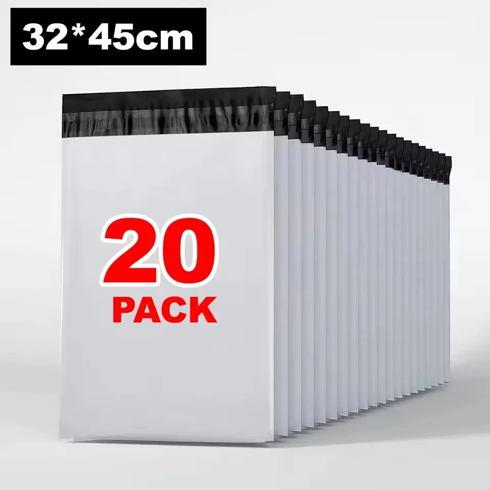 Self-Adhesive Poly Mailer Envelopes — Waterproof Shipping Bags for Business