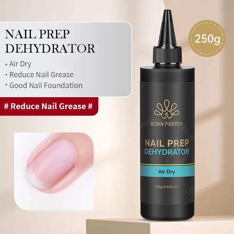 BORN PRETTY Nail Prep Dehydrator and Primer — Acid-Free Reinforcement Gel