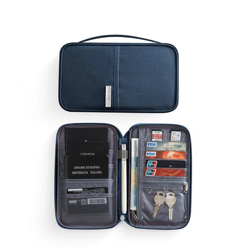 PULUE Travel Wallet Organizer — Waterproof Passport & Document Holder