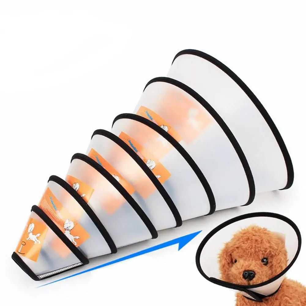 Pet Protective Recovery Collar — Anti-Bite and Wound Healing Cone